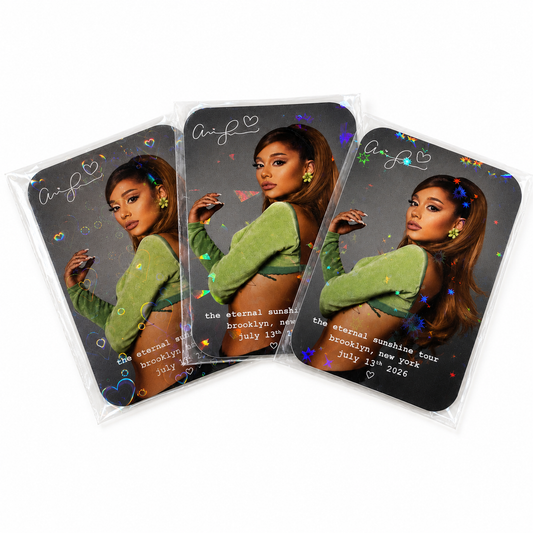 the eternal sunshine tour photocard
