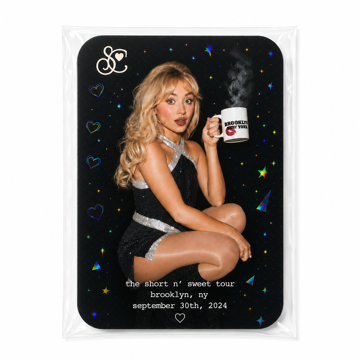 the short n' sweet tour photocard